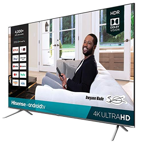 Hisense 85-Inch Class H6570G 4K Ultra HD Android Smart TV with Alexa Compatibility | 2020 model