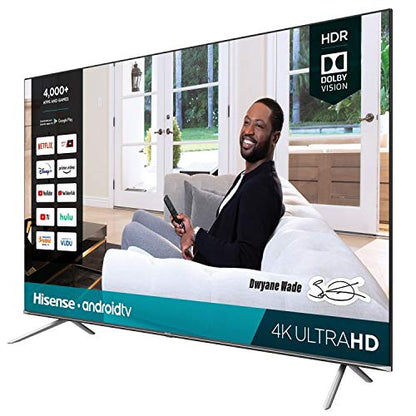 Hisense 85-Inch Class H6570G 4K Ultra HD Android Smart TV with Alexa Compatibility | 2020 model