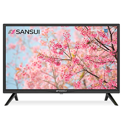 SANSUI 24 Inch TV 720P Basic S24 LED HD TV High Resolution Flat Screen Television Built-in HDMI,USB,VGA Ports - Refresh Rate 60Hz (2020 Model)…