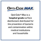 Micro-Scientific Opti-Cide Max Disinfecting Wipes (2 Pack) - 320 Wipes - Hospital Grade EPA Registered Disinfectant Cleaner
