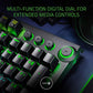 Razer BlackWidow Elite Mechanical Gaming Keyboard: Yellow Mechanical Switches - Linear & Silent - Chroma RGB Lighting - Magnetic Wrist Rest - Dedicated Media Keys & Dial - USB Passthrough