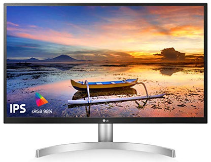 LG 27UL500-W 27-Inch UHD (3840 x 2160) IPS Monitor with Radeon Freesync Technology and HDR10, White