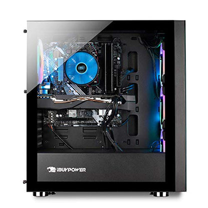 iBUYPOWER Pro Gaming PC Computer Desktop Element MR9270 (Intel Core i7-9700F 3.0GHz, NVIDIA GeForce RTX 2060 6GB, 16GB DDR4-2666 RAM, 1TB HDD, 240GB SSD, WiFi Included, Windows 10, VR Ready) Black