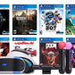 Playstation VR 8 Must-Play AAA Games Deluxe Bundle: PSVR Headset with Motion Controllers, Skyrim VR, Resident Evil, Astro Bot, Everybody's Golf, Gran Tourism Sport, Wipeout, Doom VFR and VR Worlds