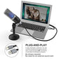 USB Microphone,Fifine PC Microphone for Mac and Windows Computers,Optimized for Recording,Streaming Twitch,Voice Overs,Podcasting for YouTube,Skype Chats-K670