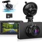 Dash Cam Front and Rear, Dual Dash Cam 1080P Full HD Dash Camera for Cars 3" IPS Screen in Car Camera Front and Rear Night Vision,170°Wide Angle Motion Detection Parking Monitor G-Sensor(with SD Card)