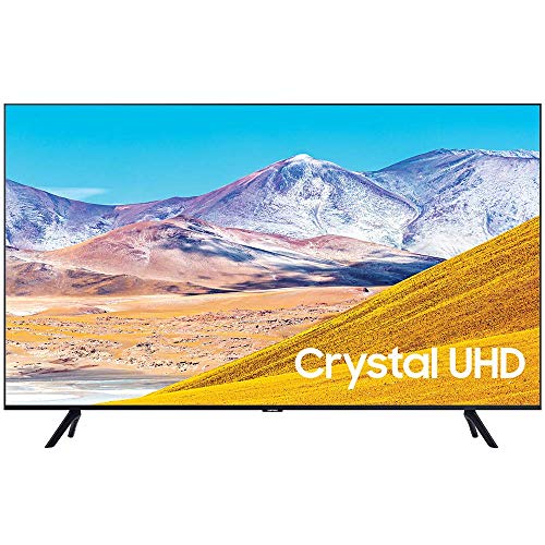 SAMSUNG UN50TU8000 50" 4K Ultra HD Smart LED TV (2020 Model) Bundle with Premiere Movies Streaming 2020 + 30-70 Inch TV Wall Mount + 6-Outlet Surge Adapter + 2X 6FT 4K HDMI 2.0 Cable