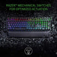 Razer BlackWidow Elite Mechanical Gaming Keyboard: Yellow Mechanical Switches - Linear & Silent - Chroma RGB Lighting & Sphex V2 Gaming Mouse Pad: Ultra-Thin Form Factor - Optimized Gaming Surface