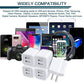 【5Pcs】 USB Plug, Wall Charger Fast Charging Block, Power Adapter Cube 2 Port Charge Travel Brick Cell Quick Chargers Box cargador for iPhone 12 SE, 11Pro Max, Samsung Galaxy, LG, iPad, X, 8, 7,6 Plus
