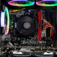 CUK Stratos Micro Gaming Desktop (AMD Ryzen 5 with Radeon Graphics, 16GB 3200MHz DDR4 RAM, 256GB NVMe SSD, 500W PSU, AC WiFi, No OS) Gamer PC Computer