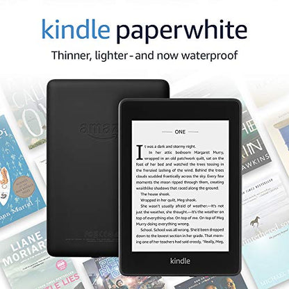 Kindle Paperwhite – Now Waterproof with 2x the Storage – Ad-Supported