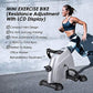 Mini Exercise Bike Pedal Exerciser Portable Cycle Arm and Leg Exerciser with LCD Display