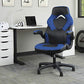 OFM ESS Collection Racing Style Bonded Leather Gaming Chair, in Blue (ESS-3085-BLU)