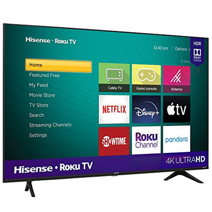 Hisense 50-Inch Class R6090G Roku 4K UHD Smart TV with Alexa Compatibility (50R6090G, 2020 Model)