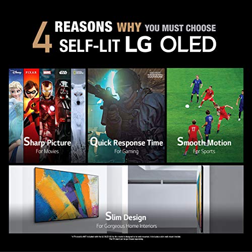 LG OLED65GXPUA Alexa BuiltIn GX 65Inch Gallery Design 4K Smart OLED TV 2020