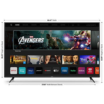 VIZIO 40-Inch V-Series 4K UHD LED HDR Smart TV with Apple AirPlay and Chromecast Built-in, Dolby Vision, HDR10+, HDMI 2.1, Auto Game Mode and Low Latency Gaming (V405-H19)