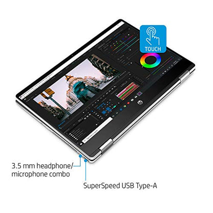 HP Pavilion x360 14 Convertible 2-in-1 Laptop, 14” Full HD Touchscreen Display, Intel Core i5, 8 GB DDR4 RAM, 512 GB SSD Storage, Windows 10 Home, Backlit Keyboard (14-dh2011nr, 2020 Model)