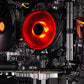 SkyTech Blaze - Gaming Computer PC Desktop – Ryzen 5 1600 6-Core 3.2 GHz, NVIDIA GeForce GTX 1050 Ti 4GB, 1TB HDD, 16GB DDR4, AC WiFi, Windows 10 Home 64-bit (16GB Version)