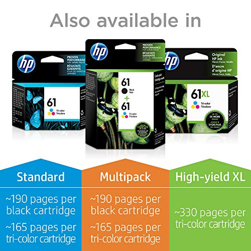 HP 61XL | Ink Cartridge | Black | CH563WN