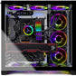 Skytech Prism II Gaming PC Desktop - AMD Ryzen 7 5800X 3.8GHz, 6900XT 16GB GDDR6, 32GB DDR4 3600 RGB, 1TB Gen4 SSD, X570 Motherboard, 360mm AIO, 1000W Gold PSU, AC WiFi, Windows 10 Home 64-bit