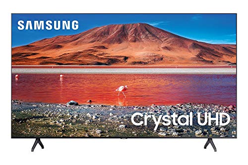 Samsung 65-inch TU-7000 Series Class Smart TV | Crystal UHD - 4K HDR - with Alexa Built-in | UN65TU7000FXZA, 2020 Model