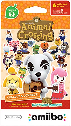 Nintendo Animal Crossing amiibo Cards Series 1, 2, 3, 4 for Nintendo Wii U and 3DS, 1-Pack (6 Cards/Pack) (Bundle) Includes 24 Cards Total