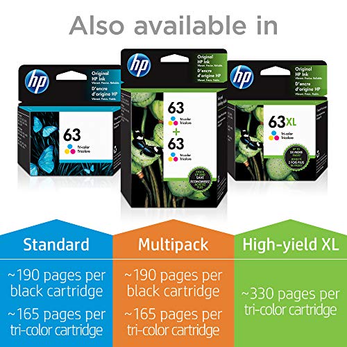 HP 63XL | Ink Cartridge | Black | F6U64AN