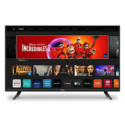 VIZIO 24-Inch D-Series LED HDTV  with Apple AirPlay and Chromecast Built in Screen Mirroring for Second Screens, & 150+ Free Streaming Channels (D24h-G9)