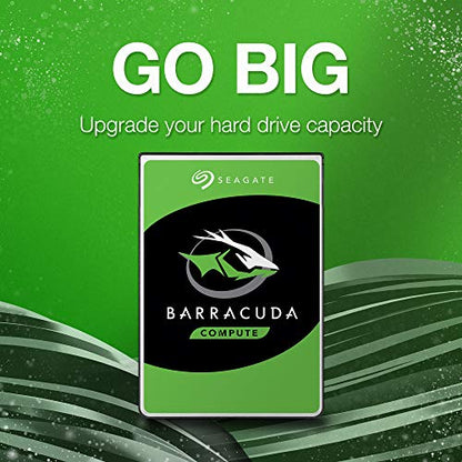 Seagate BarraCuda 3TB Internal Hard Drive HDD – 3.5 Inch SATA 6Gb/s 5400 RPM 256MB Cache for Computer Desktop PC – Frustration Free Packaging (ST3000DM007)