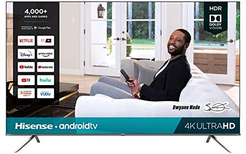 Hisense 85-Inch Class H6570G 4K Ultra HD Android Smart TV with Alexa Compatibility | 2020 model