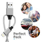 iPhone Charger, YEFOOT [Apple MFi Certified] Cable 6Pack[3/3/6/6/6/10ft] Nylon Braided Fast Charging Long Compatible iPhone 12Pro Max/12Pro/12/11Pro Max/11Pro/11/XS/Xs Max/XR and More-Silver&White