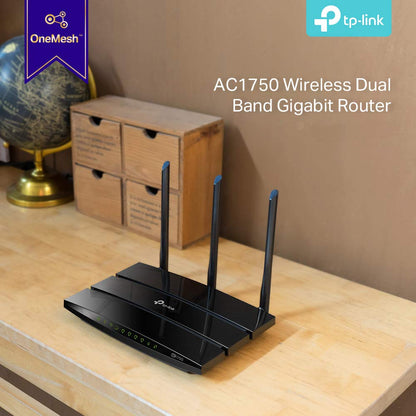 TP-LINK WiFi Router AC1750 Archer C7 Wireless Dual-Band Gigabit, Router-AC1750