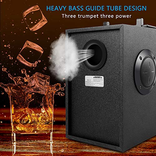 TAMPROAD Portable Bluetooth Speakers with Subwoofer Rich Bass Wireless