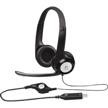 Logitech USB Headset H390 with Noise Cancelling Mic